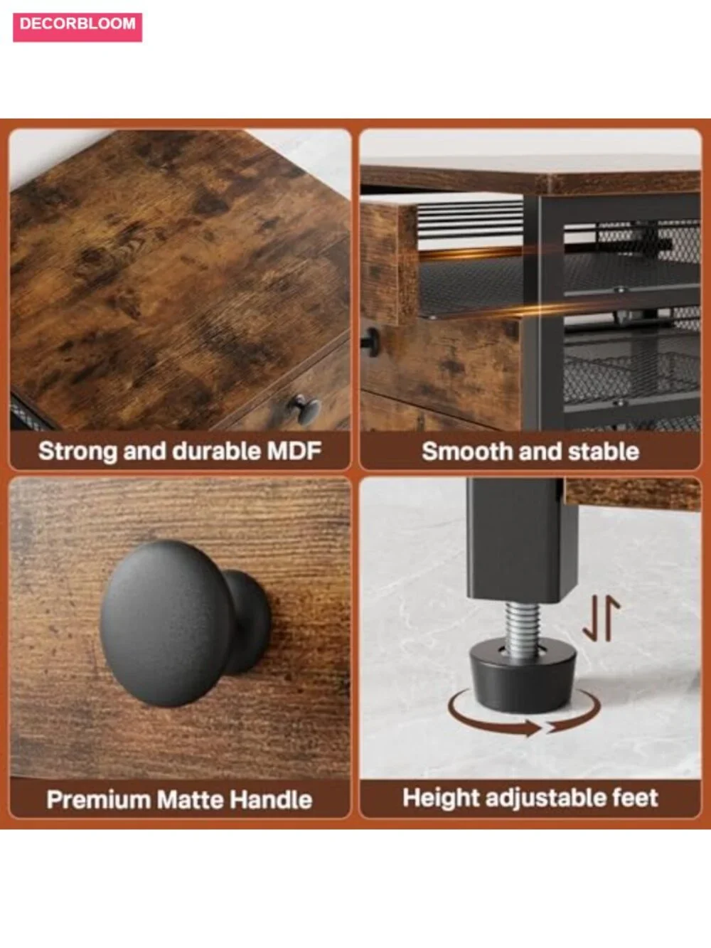 Coffee Pod Holder 3 Tier K Cup Drawer Organizer for Countertop